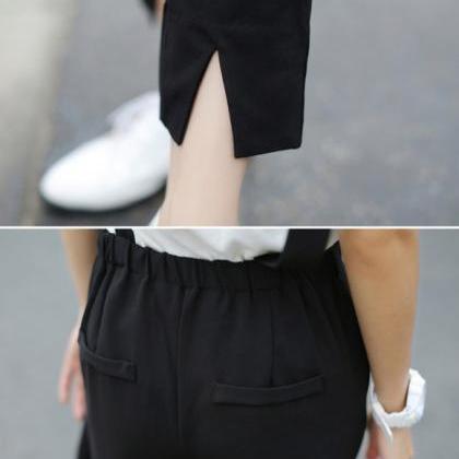 Stylish Sleeveless Elastic Waist Trouser Jumpsuit..